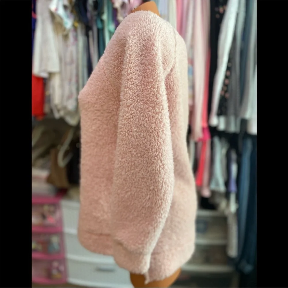 Cozy Pink Penguin Sweater